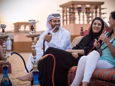 Desertsafari shisha smoking.avif
